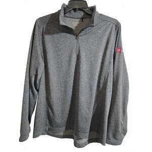 Ogio Gray Half-Zip Pullover with Toyota Engage Logo
